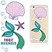 iDecoz Mermaid Reusable Vinyl Decal Stickers for All Cell Phones, Cases, MacBooks, Laptops, iPads, Water Bottles and More!