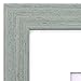12x16 Picture Frame Grey Barnwood - Matted for 8x12, Frames by EcoHome