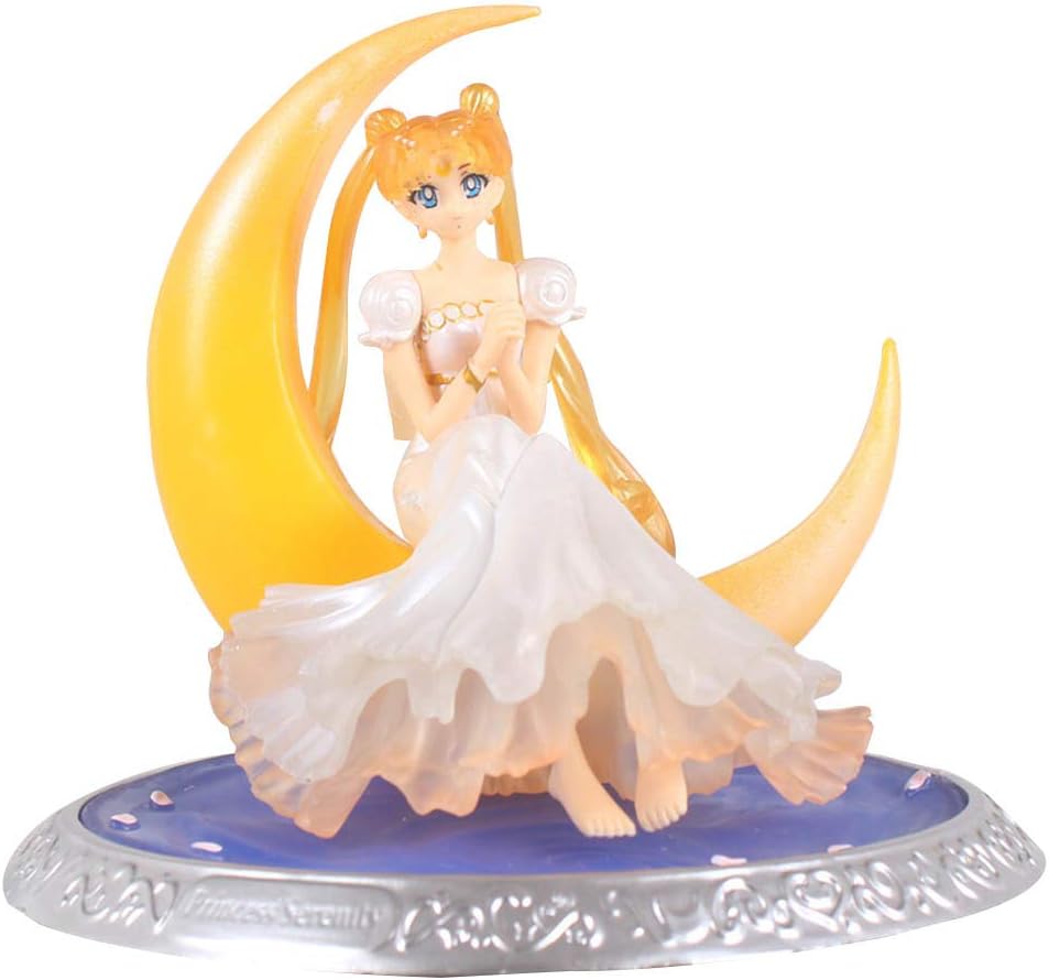 Tiyila Anime Figuarts Zero Sailor Moon Figure Toy Princess Serenity PVC Action Figure Collection Model Doll Toy