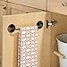 iDesign InterDesign AFFIXX, Peel-and-Stick Adhesive Towel Bar Holder for Kitchen or Bathroom-8.5
