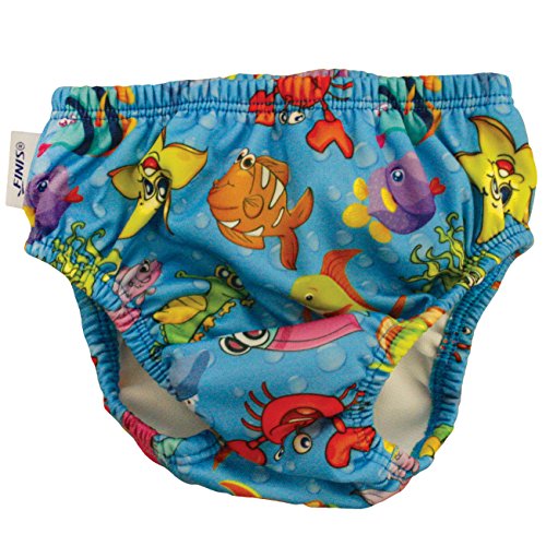FINIS Swim Diaper Fishbowl Blue L Swim Diaper