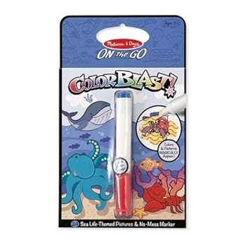 Kitchen ColorBlast!: Sea Life Activity Book (Ages 3+) Book