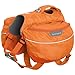 RUFFWEAR Hiking Pack for Dogs, Large to Very Large Breeds, Adjustable Fit, Size: Large/X-Large, Orange Poppy, Approach Pack