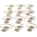 Tkvega·Home Napkins Rings Metal Napkin Ring Holder for Wedding, Dining Table, Party, Everyday Use, Christmas and Thanksgiving Day, Elegant Table Decor Napkins Rings