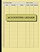 Accounting Ledger: 120 pages: Size = 8.5 x 11 inches (double-sided), perfect binding, non-perforated primary