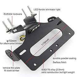Xitomer Tail Tidy, Fender Eliminator Fit for FZ-07