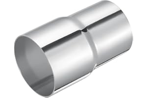 EVIL ENERGY Exhaust Adapter Reducer ID 2.25 Inch to ID 2.5 Inch, Pipe Connector 304 Stainless Steel Exhaust Coupler 2 1/4" ID