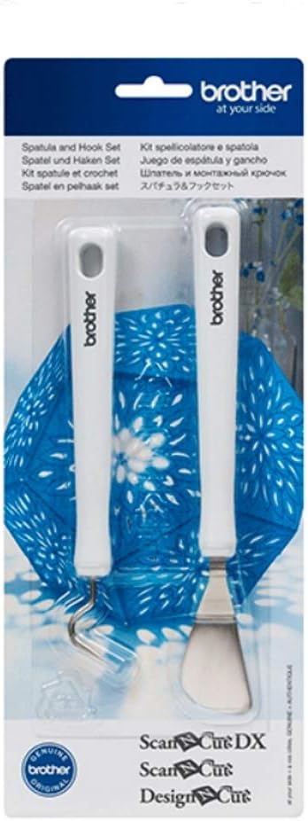 Brother Scan N Cut Spatula and Hakenset To One Weed, Multicoloured, 1, Multi-colour