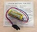 A6BAT PLC Lithium Battery 2/3A 3.6V 1700mAh with Plug US For Mitsubishi Servo A6BAT ER17330V - 10-Pack