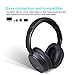 Mixcder ShareMe Pro Bluetooth 4.1 Over Ear headphones Stereo Deep Bass Wireless+Wired Headsets with Mic Hands-free Calling Overhead - Black