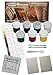 Leather Repair Doctor Complete DIY Kit | Premixed Glue & Paint All-in-ONE Professional Restoration Solution | Match Any Color, No-Heat | Sofa, Couch Chairs, Car Seats, Jacket, Boots, Belts, Purses