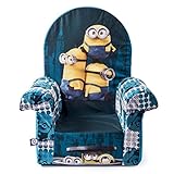 Marshmallow Furniture, Children's Foam High Back Chair, Despicable Me Minions, by Spin Master