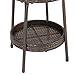 Best Choice Products Wicker Ice Bucket Outdoor Patio Furniture All-Weather Beverage Cooler with Tray