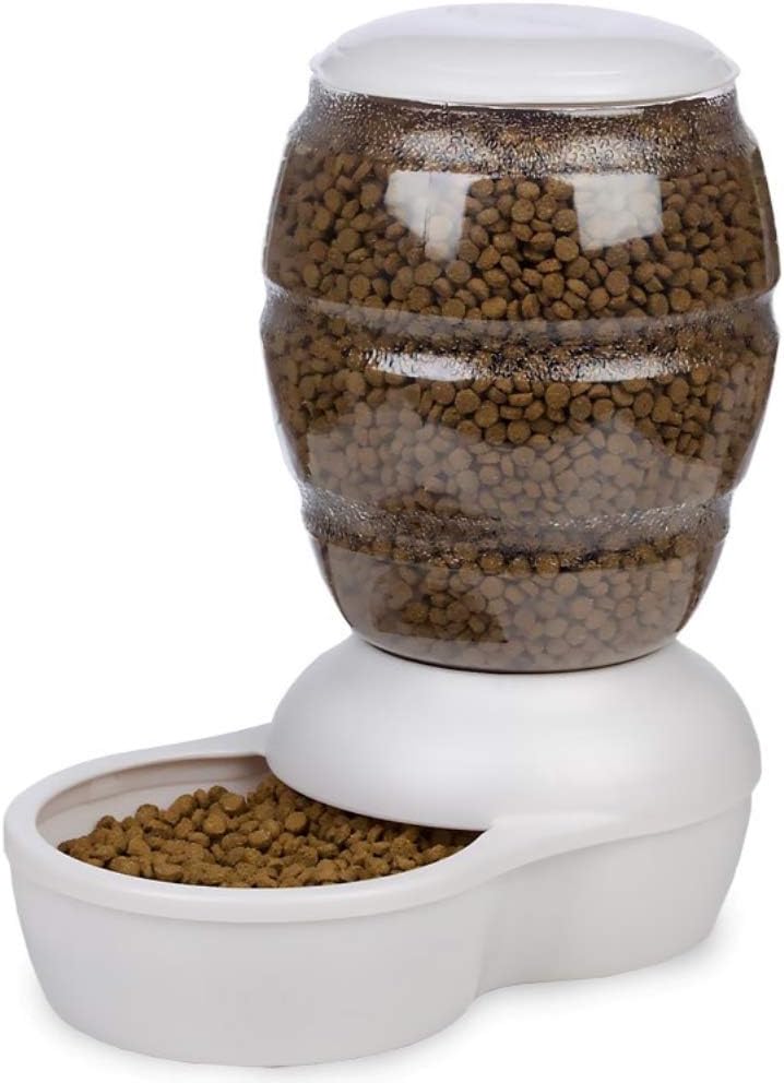 Pet Supplies : Petmate Replendish Feeder with Microban Automatic Cat and Dog Feeder 4 Sizes Available : Pet Self Feeders : 