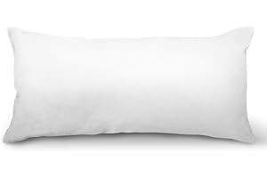 PRIMLECT Nap Mat Pillow Insert Replacement, Soft and Fluffy, Fits Toddler Sleeping Bags, 21 x 10 Inches, for Boys and Girls in Daycare, Preschool, Kindergarten