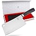 ISSIKI Cutlery Chinese Chef Knife 7-Inch Directed by Japanese, Impressive Gift Idea, High-Carbon Stainless Steel Blade w/ Prolonged Sharpness & Pakkawood Ergonomic Handle For Kitchen, Deluxe Gift Box