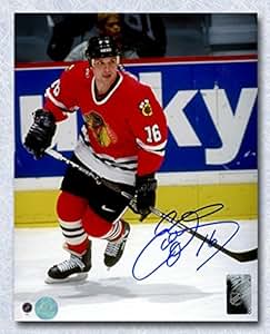 Amazon.com : AJ Sports World Ed Olczyk Chicago Blackhawks ...