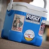 Fugly Coolers Beer 4 Pack - Stickers