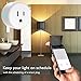 Anbes Wi-Fi Smart Plug Mini Outlet, Alexa Plug Smart Socket - Control your Devices from Anywhere, Works with Amazon Alexa Echo, Google Assistant and IFTTT, Timing Function, No Hub Required (4 Pack)