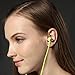 UiiSii U5 Headphones Stereo In-ear Earphones Flat Noodle Shape Cable Music Noise Isolating with Microphone and Volume Control(Green)