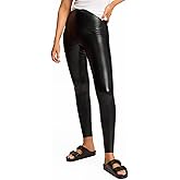commando - Faux Leather Leggings | Sculpting Yet Soft & Flexible | Raw-Cut Finish | Machine Washable, Retains Shape & Color