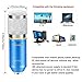 Earamble Professional Studio Recording Condenser Microphone Plug and Play Mic, Cardioid Pickup, Compatible Phone, Computer, Laptop, Mac for Youtube, Podcasting, Twitch, Games Broadcast (Blue)