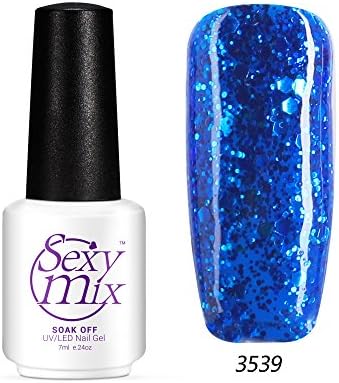Sexy Mix UV LED Gel Polish Diamond 7ml Long Lasting Sequins DIY Enjoy #3539