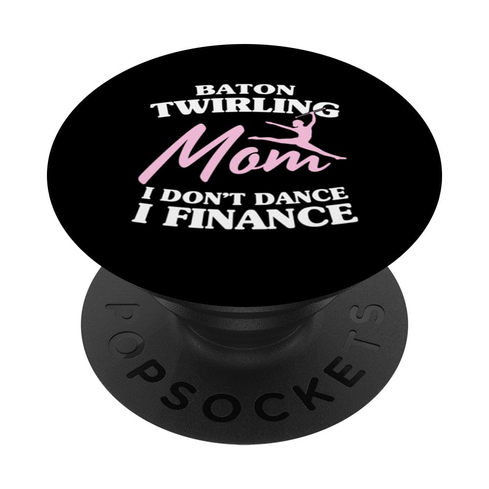 Baton Twirling Gymnastics Majorette Dance Twirler Dance PopSockets Swappable PopGrip