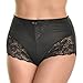 Angelina 6-Pair High-Waisted Lace Accented Boxer Briefs, #915 3X