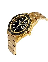 Seiko - Reloj casual japonés automático de acero inoxidable para hombre de 5.0 in, color dorado (modelo: SNZH60)