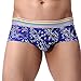Hot Sale!Men's Underwear, Neartime Men Transparent Underwear Shorts Briefs Underpants (L, Blue)