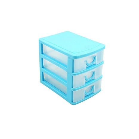 Home Storage Solutions Mini Desktop Plastic Storage Tower 2 3 4 5
