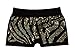 Girls Spandex Stretch Shorts for Gymnastics or Dance with Zebra Sequin Design by Lizatards