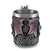 Zeckos Purple Gothic Dragon Decorative Resin and Stainless Steel Tankard/Mug/Pencil Holder Celtic Knot Work Accents 10 Ounces