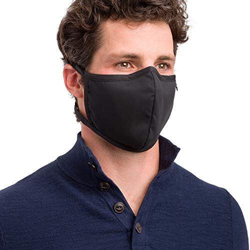 Mambe ReUsable Fabric Face Mask, Adjustable and Easy on the Ears