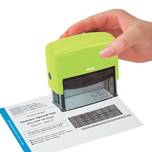Guard Your ID Identity Theft Large Stamp (4-Piece, Green) Prevention KIT for Hiding Private Informat - //coolthings.us