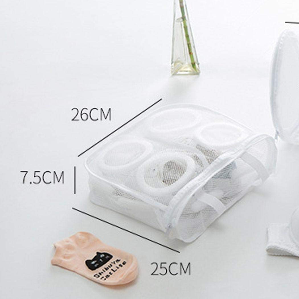 mekolen Portable Mesh Laundry Shoes Bags Shoe Washing Organizer Bags Washing Machine Special Shoe Bag