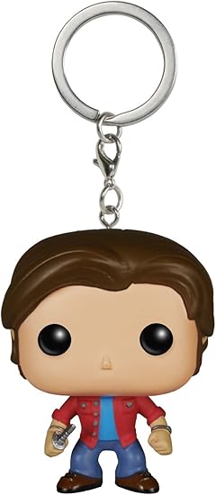 supernatural funko pop keychain