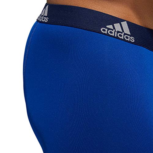 Adidas 3 Pack Long Boxer Brief Performance Stretch Cotton Black Gray Large for sale online eBay