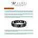 USWEL Titanium Bracelet for Men Black PVD Coating 591pcs Minerals Magnetic Bracelet for Men Pain Relieving Bracelet for Arthritis and Carpal Tunnel with Link Removal Tool and Gift Box Packed