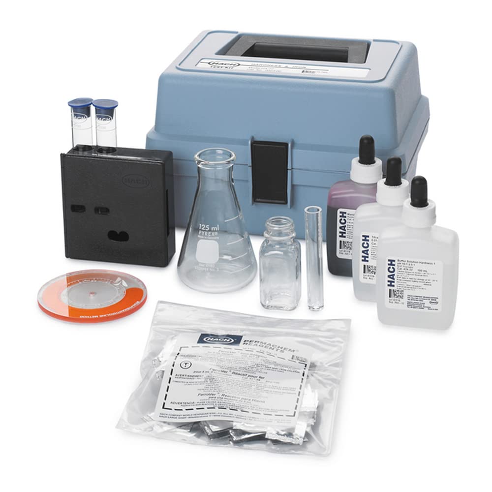 Hach 202300 Hardness And Iron Color Disc Test Kit, Model HA77 on