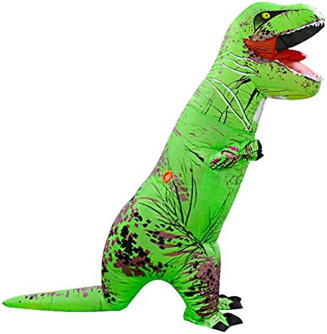 STYLOWY Funny Dinosaur Inflatable Costumes for Adult & Kids with Inflatable Costume Fan