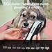 Beautural Professional Cordless Pet Grooming Clipper Kit, Low Noise Rechargeable Dog & Cat Hair Trimmer with Combs, Scissors, Styling Apron, Storage Case