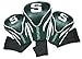 Team Golf NCAA Michigan State Spartans Contour Golf Club Headcovers (3 Count) Numbered 1, 3, & X, Fits Oversized Drivers, Utility, Rescue & Fairway Clubs, Velour lined for Extra Club Protection