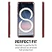 GOOSPERY Pearl Jelly for Samsung Galaxy Note 8 Case (2017) Slim Thin Rubber Case (Red)