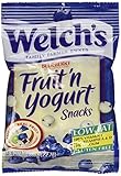 Welch's Blueberry Fruit'n Yogurt Snacks,2-Pack, 16-0.8oz pouches