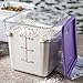 CFS 10723AF07 StorPlus Square Container Only, Polycarbonate, 8 quart, Purple