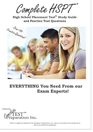 Complete HSPT: Complete High School Placement Test Study Guide and ...