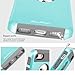 iPhone 5S Case, iPhone SE Case, Hinpia [Seaplays] Dual Layer Slim Bumper Cover Rugged Hybrid Shock-Absorption and Anti-Scratch Protective Case for Apple iPhone 5 5S SE (Mint/Gray)
