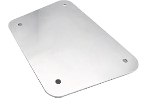 Outboard Transom Reinforcement Backing Plate for Outboard Motors, 0.2" Thick, Full Pattern, Durable Aluminum, Compatible with